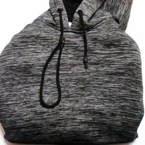 Huntington BC Hoodie L Black Space Dye